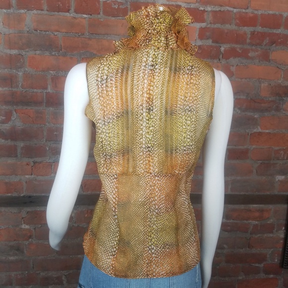 SOLD Doncaster Women's Top Brown Orange - Picture 7 of 7